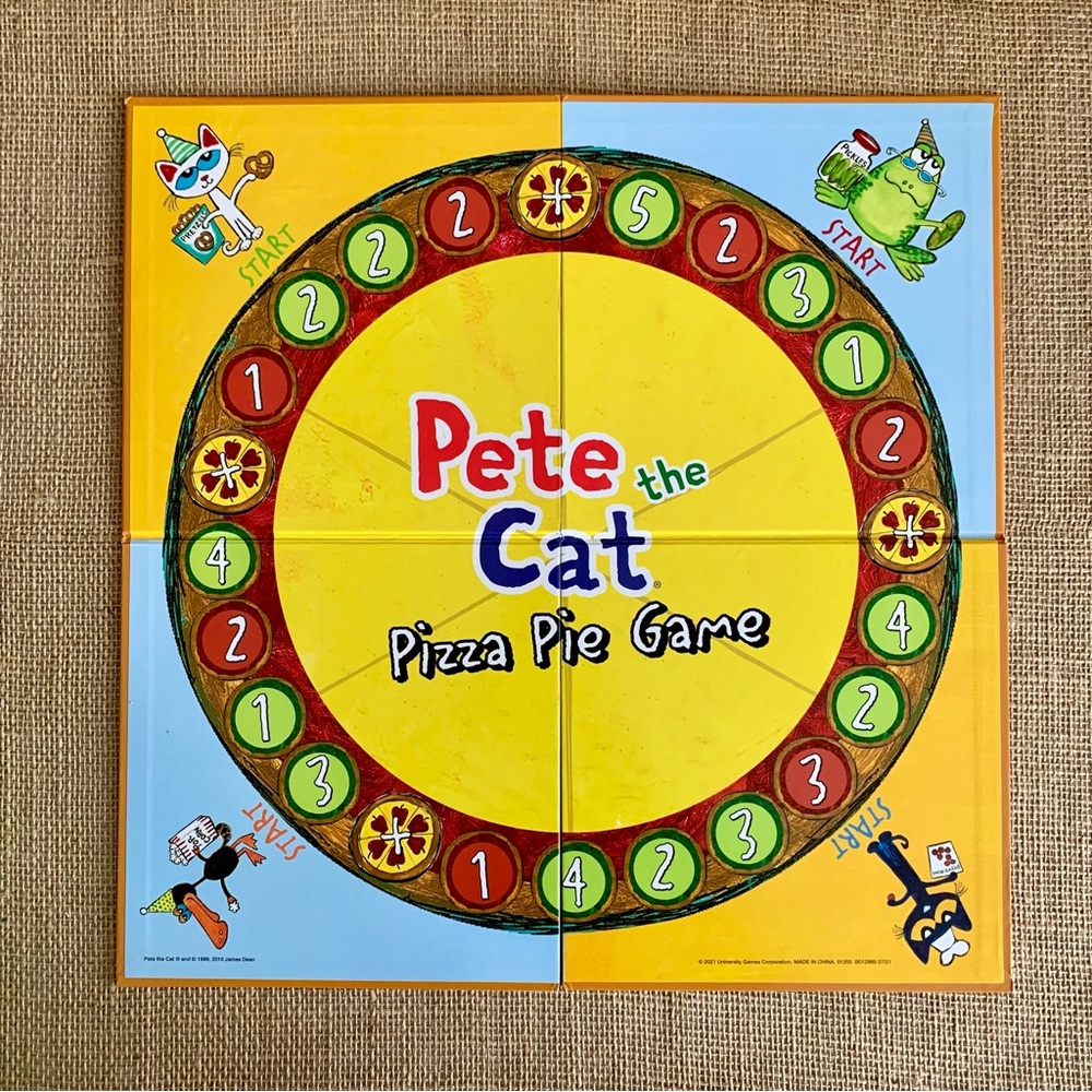 PETE THE CAT Pizza Pie Game & Pete the Cat Coloring Book - Picture 6 of 15